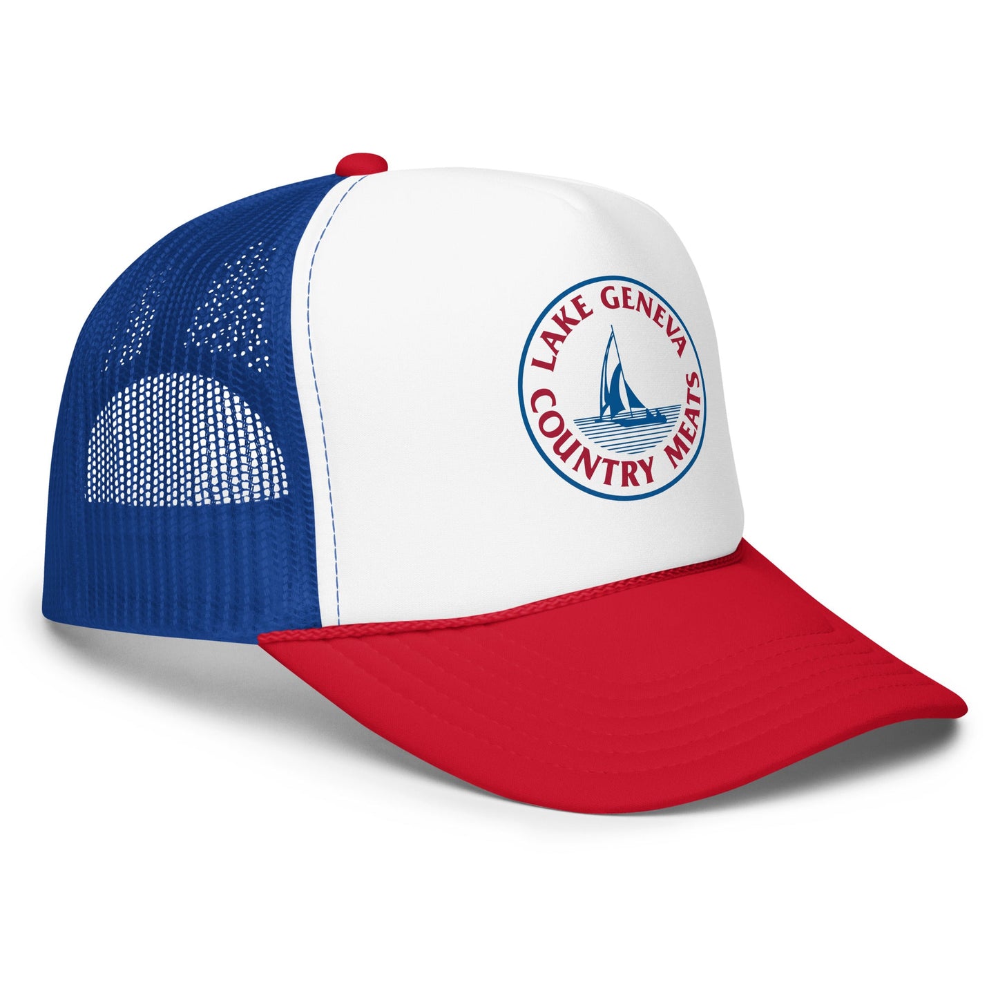 LGCM Throwback Logo Trucker Hat - Lake Geneva Country Meats