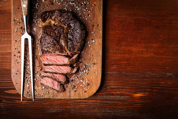 Reverse Seared Ribeye Steak