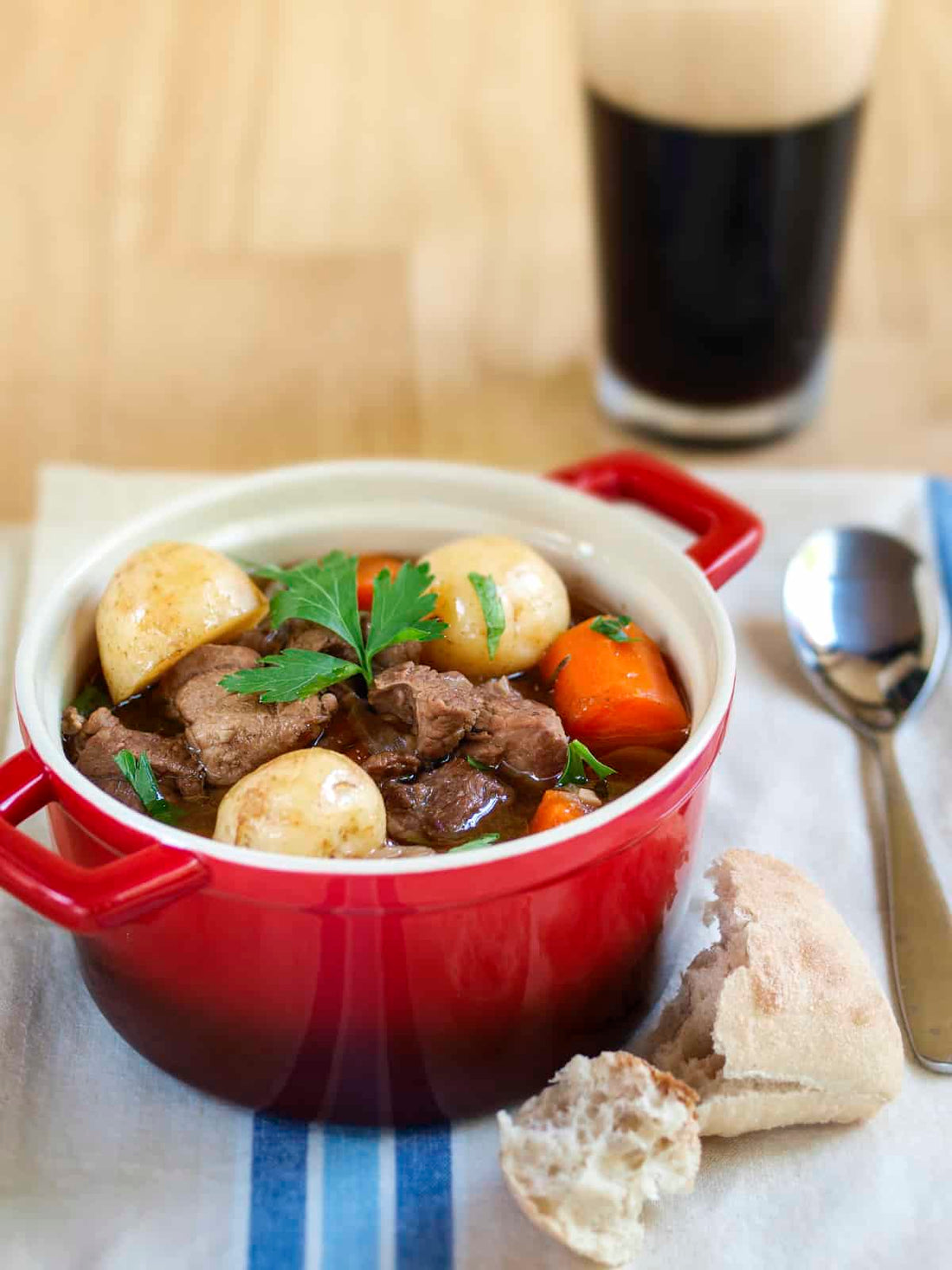 Slow Cooker Guinness Irish Beef Stew Recipe