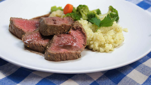 Tri Tip Steaks with Merlot Sauce