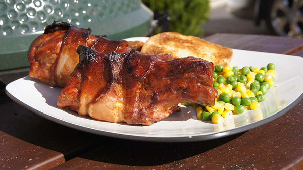 Bacon Wrapped BBQ Country Style Ribs Recipe