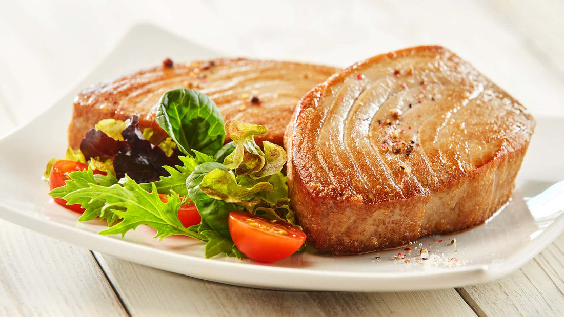 Balsamic Glazed Tuna Steaks Recipe - LGCM Dev