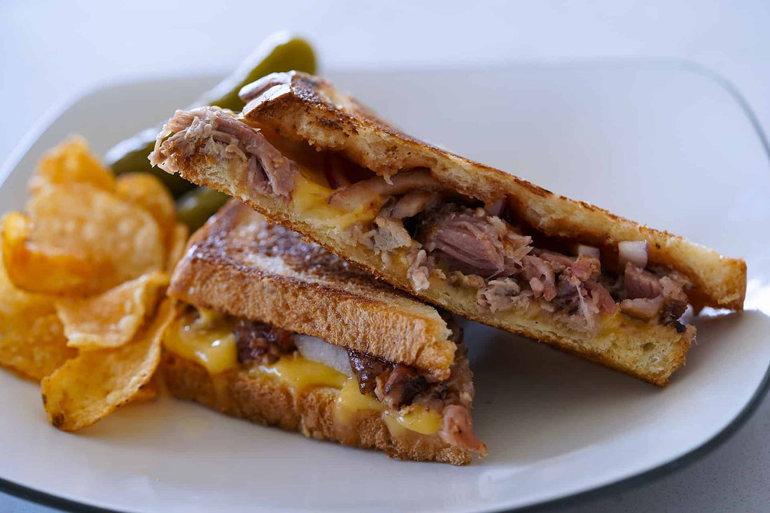 BBQ Pulled Pork Grilled Cheese - LGCM Dev