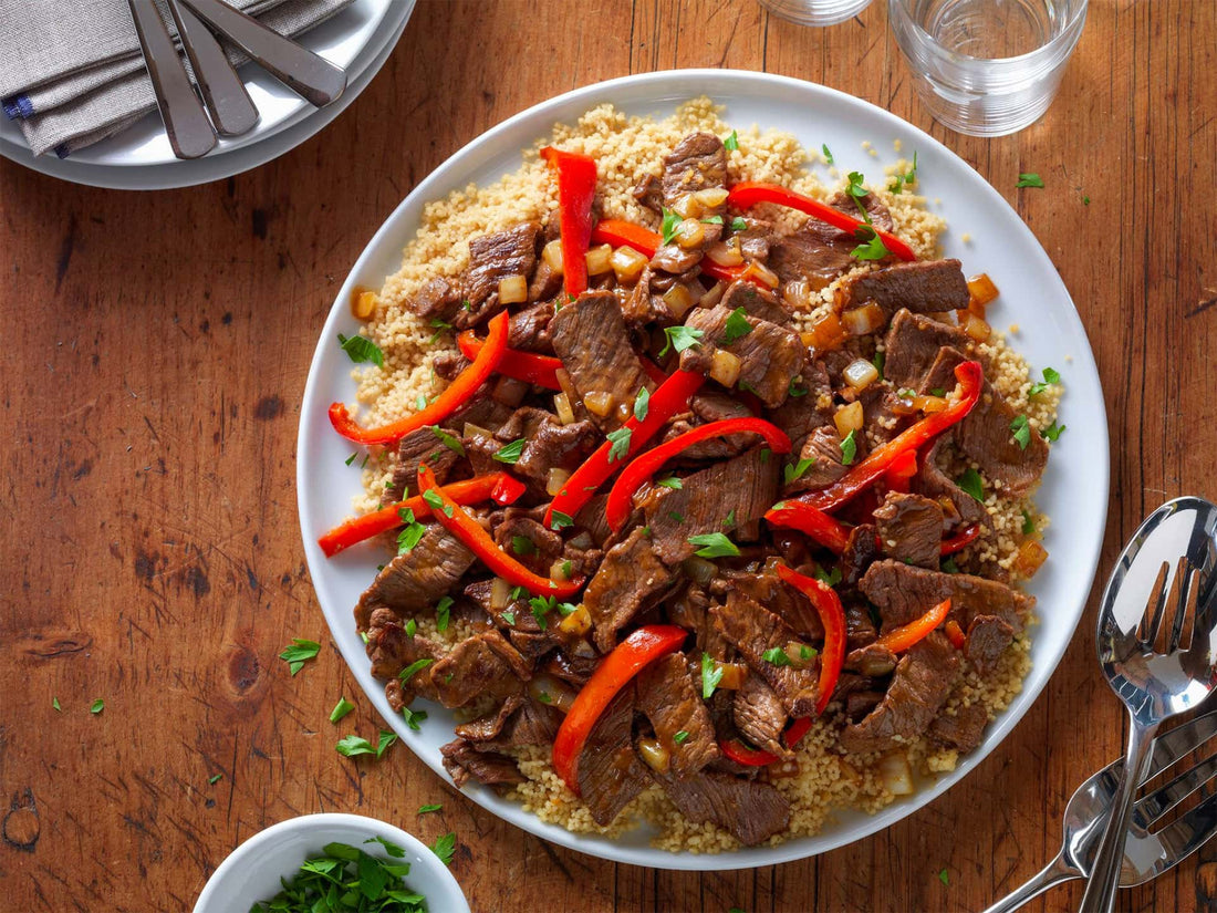 Beef Stir-Fry with Couscous - LGCM Dev