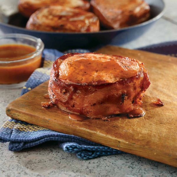 Beer & Bacon BBQ Pork Chops