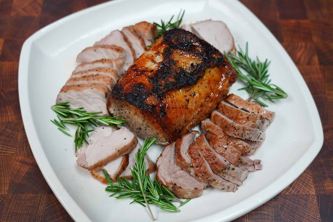 Bourbon Maple Glazed Pork Loin Roast - LGCM Dev