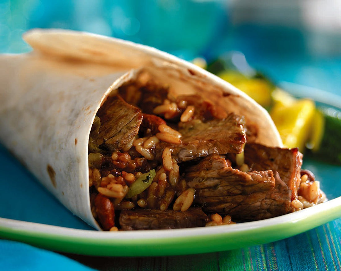 Cajun Beef and Bean Burritos - LGCM Dev
