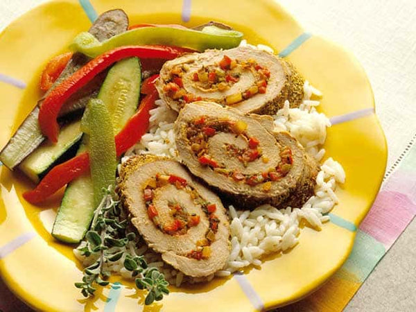 Cajun Pork Pinwheels