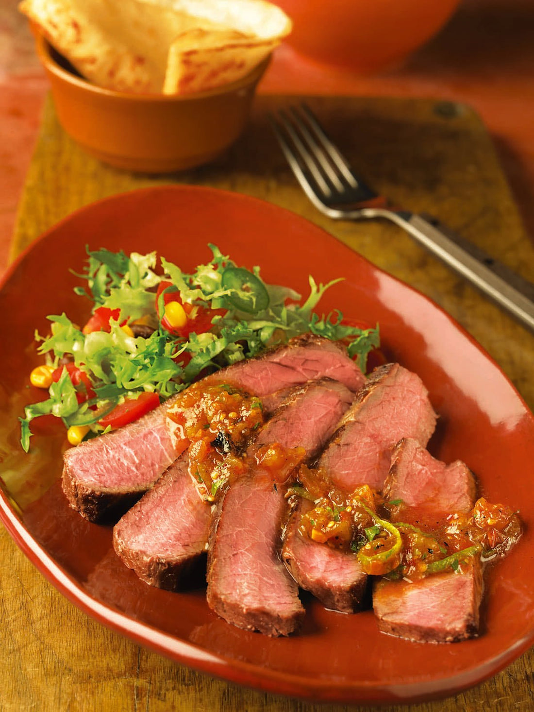 Chipotle Salsa Top Round Steak - LGCM Dev