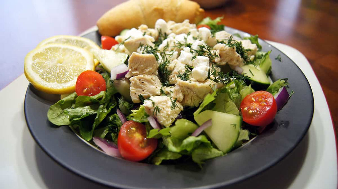Chopped Greek Salad with Chicken - LGCM Dev