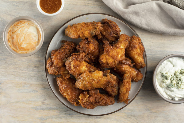 Crispy Honey Buffalo Chicken Wings
