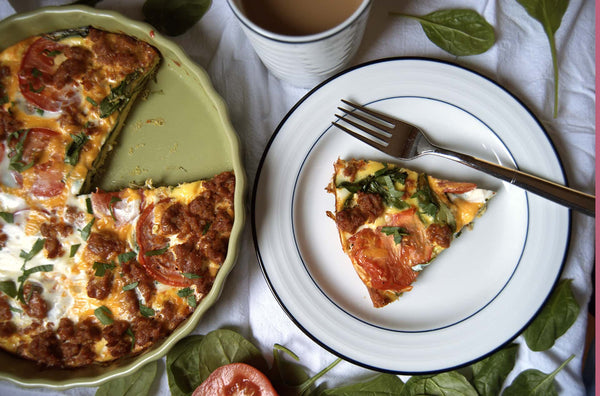 Crustless Quiche