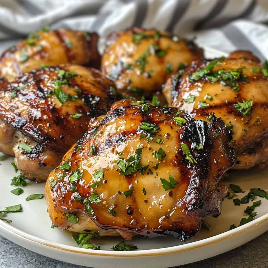 Dijon Hot Honey Chicken Thighs - LGCM Dev