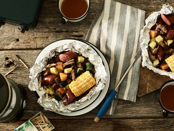 Foil Packet Beef and Vegetable Meal