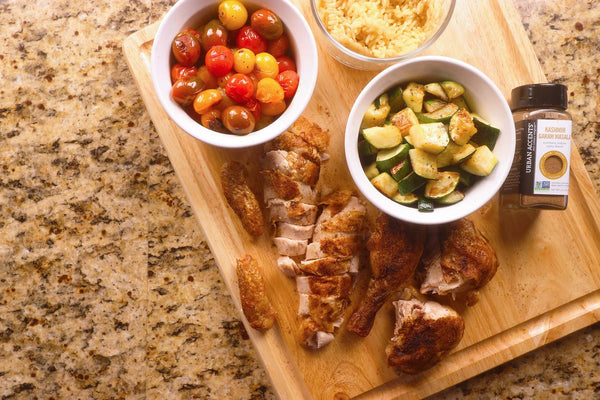 Garam Masala Spatchcock Chicken