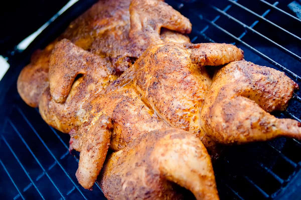 Grilled Spatchcocked Chicken