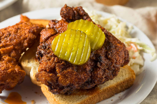 Homemade Nashville Hot Chicken Sandwiches