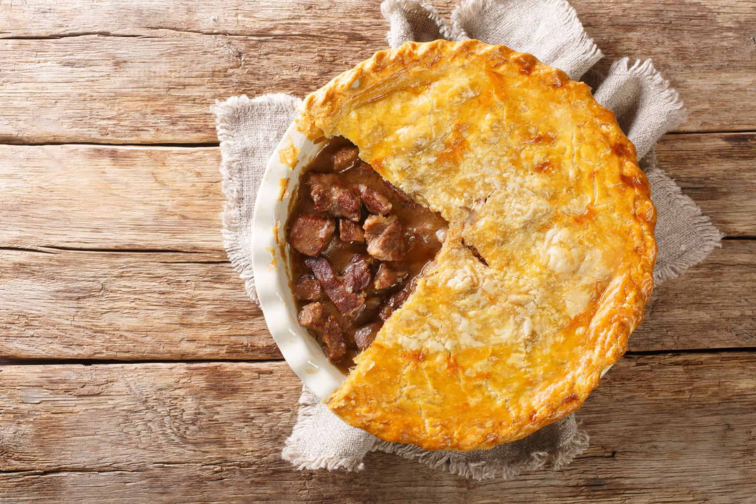 Irish Steak and Mushroom Pie - LGCM Dev
