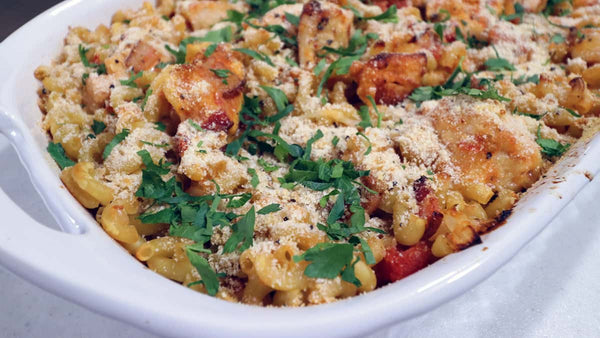 Italian Baked Chicken and Pasta