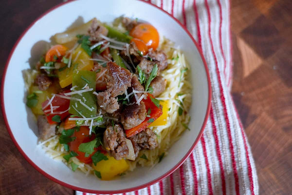 Italian Sausage with Peppers