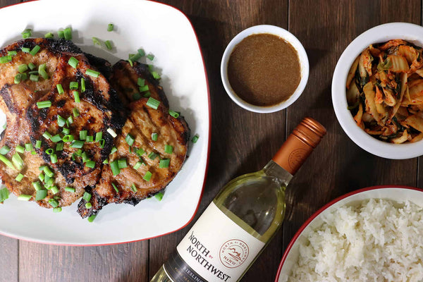 Korean Vietnamese BBQ Pork Chops