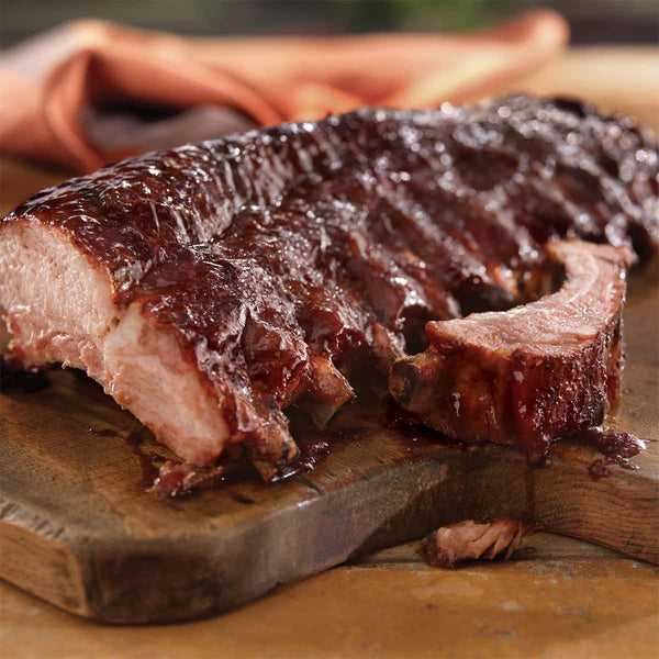 Mediterranean Baby Back Ribs with Pomegranate Sauce