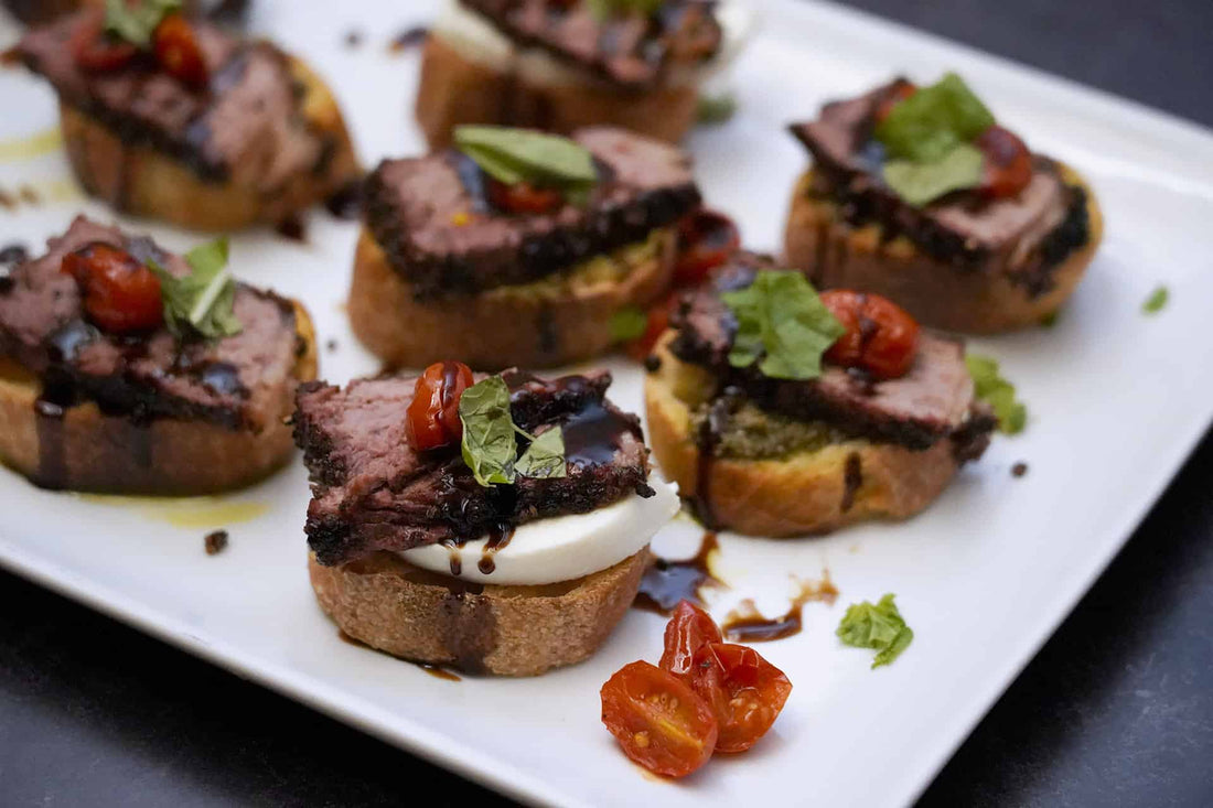Mediterranean Steak Crostini - LGCM Dev