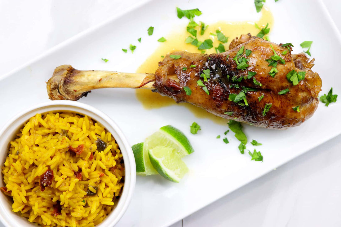 Mexican Beer Braised Turkey Legs - LGCM Dev