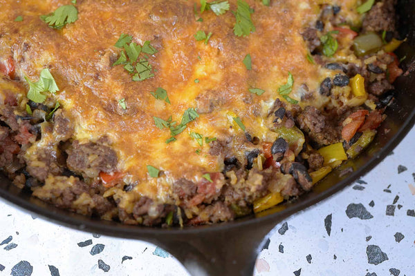 Mexican Ground Beef Skillet