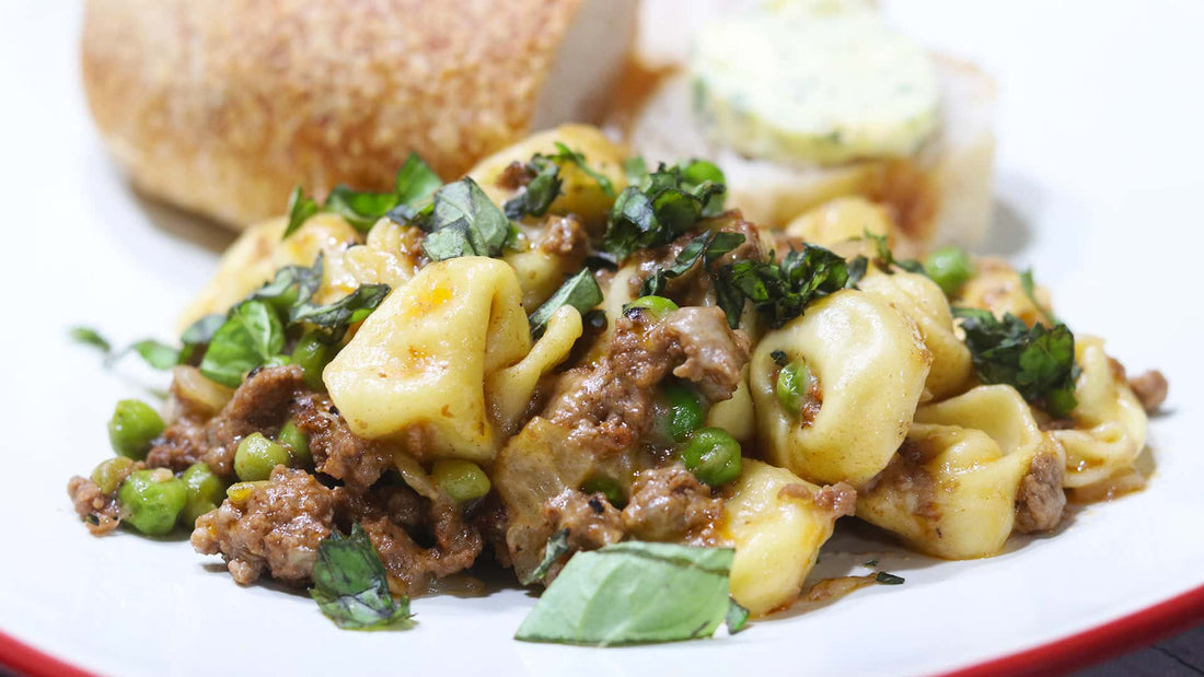 One Pot Ground Beef and Tortellini Recipe - LGCM Dev