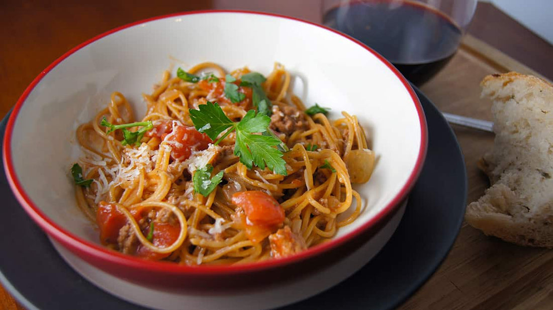 One Pot Spaghetti Bolognese - LGCM Dev