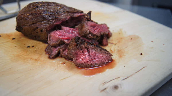 Pan Seared Sirloin Bavette Steak