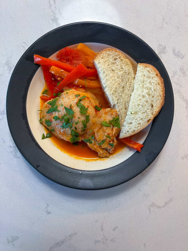 Pollo alla Romana: Delicious One-Pot Italian Chicken Stew