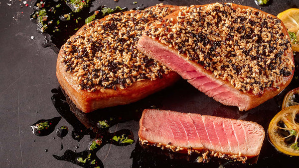 Sesame Crusted Tuna Steaks