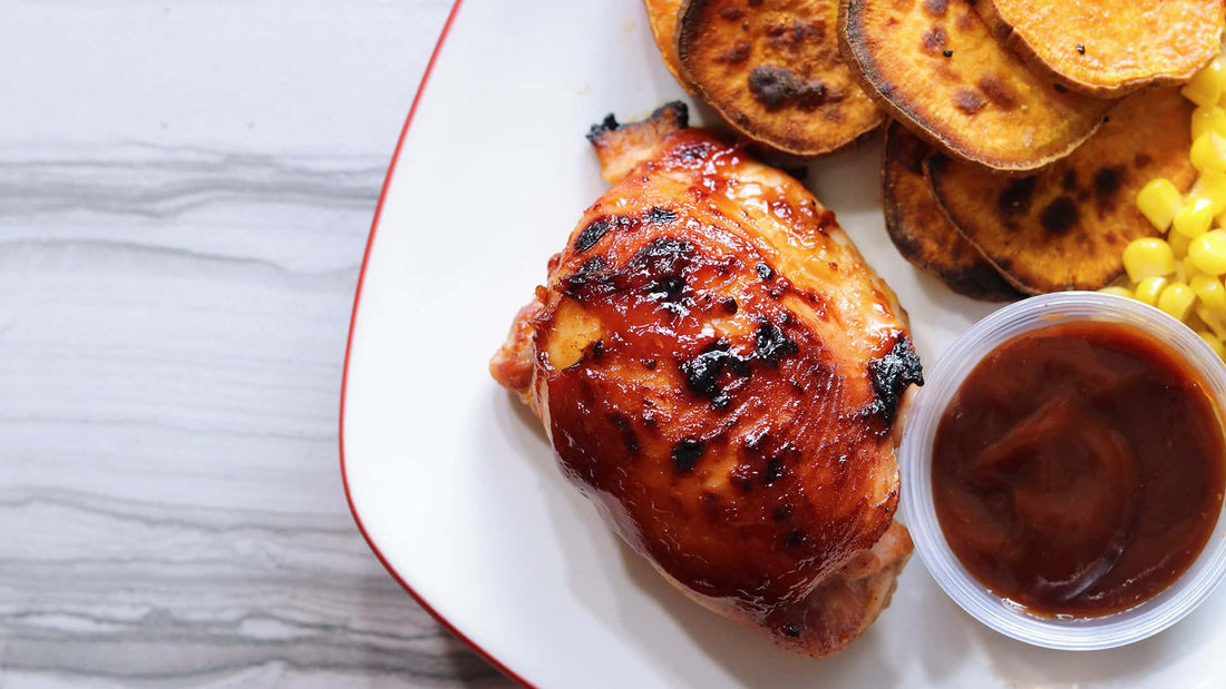 Sheet Pan BBQ Chicken Thighs - LGCM Dev