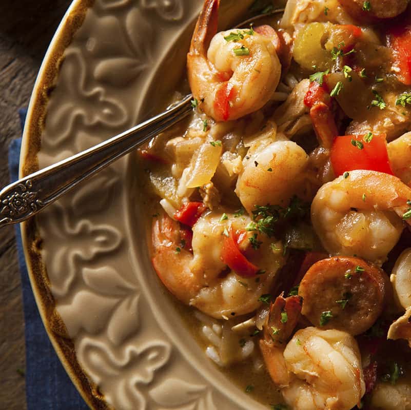 Shrimp and Andouille Gumbo - LGCM Dev