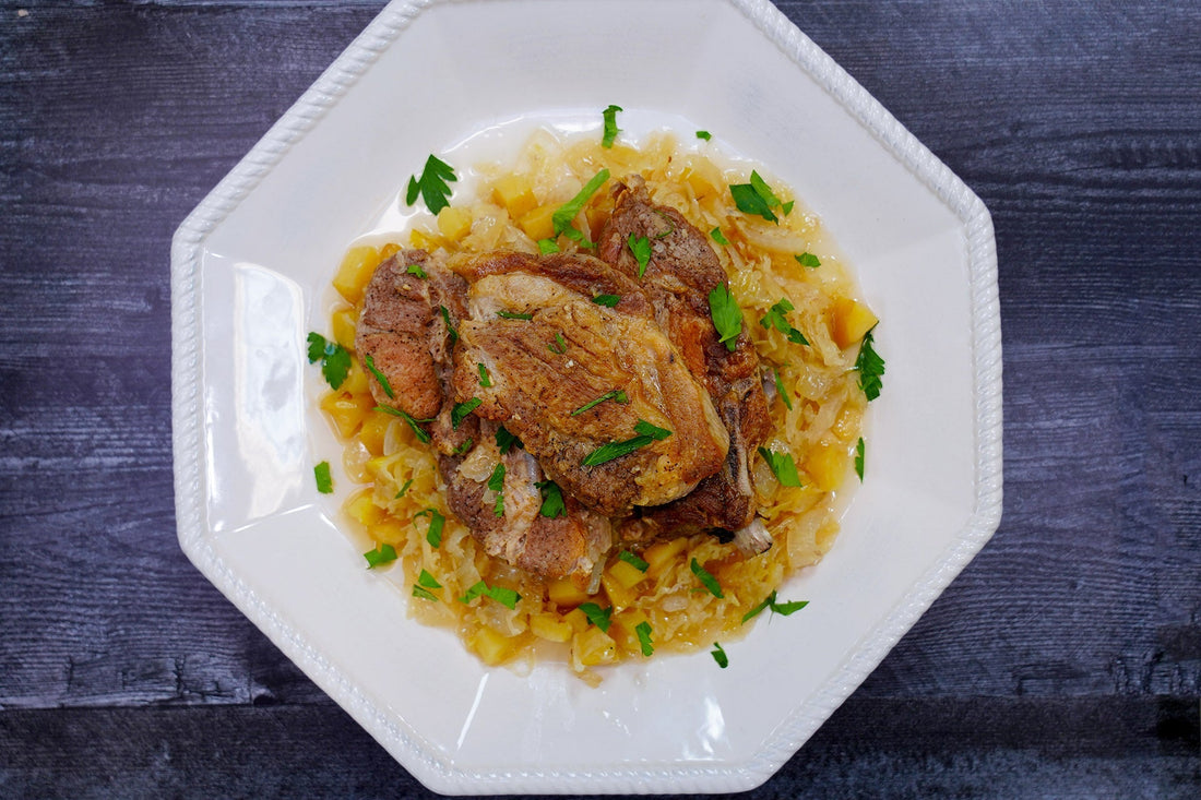 Slow Cooker German Pork Ribs - Lake Geneva Country Meats