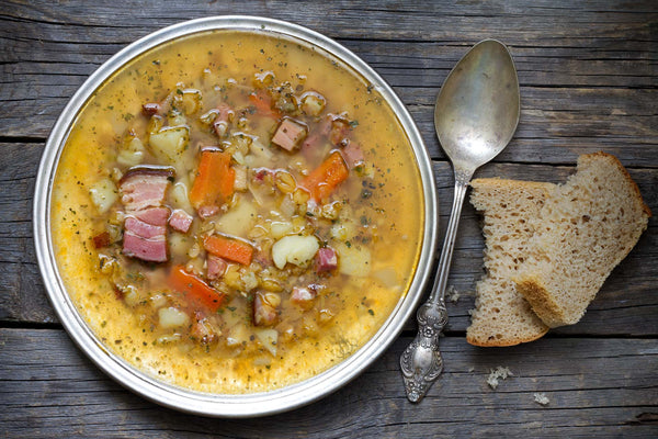 Slow Cooker Split Pea and Hock Soup
