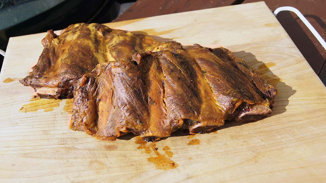 Smoked Beef Back Ribs with South Carolina BBQ Sauce - LGCM Dev