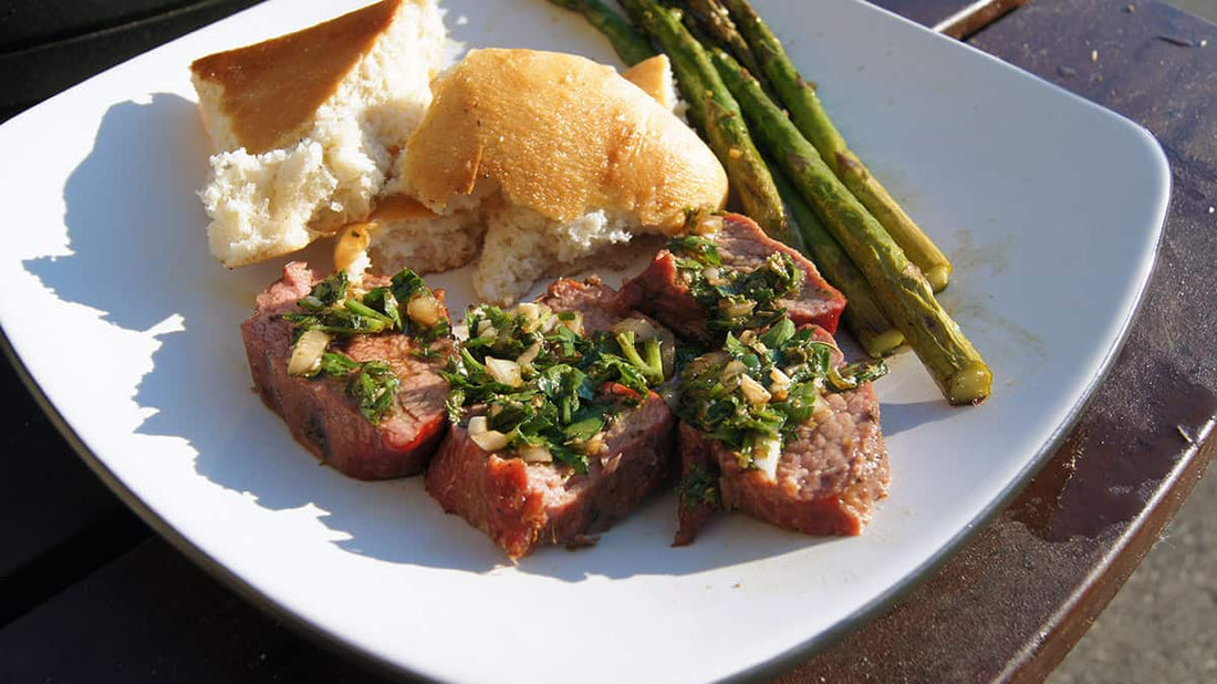 Smoked Chimichurri Tri Tip Steak - LGCM Dev
