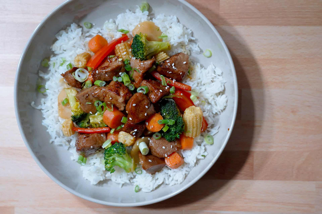 Stir Fry Teriyaki Pork Tenderloin - LGCM Dev