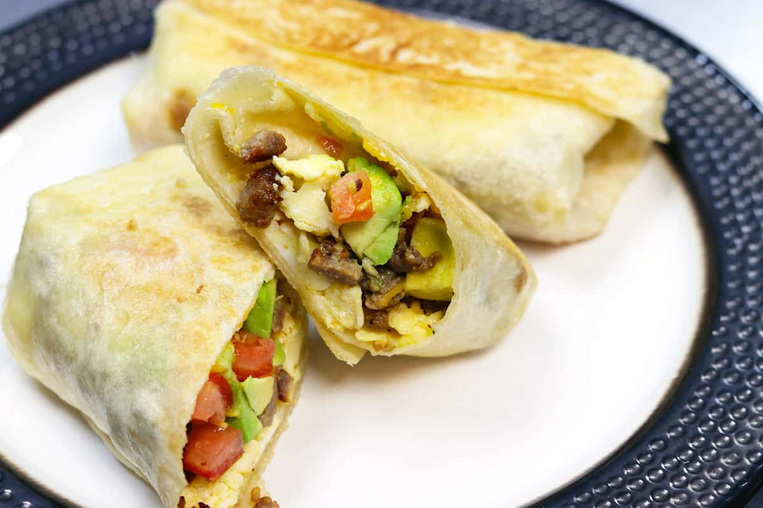 Taco Bratwurst Breakfast Burritos - LGCM Dev