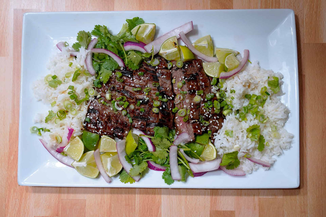 Teriyaki Grilled Flank Steak - LGCM Dev