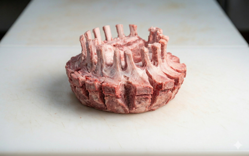raw pork crown roast