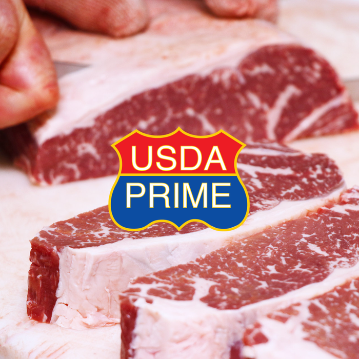 USDA Prime New York Strip Steaks