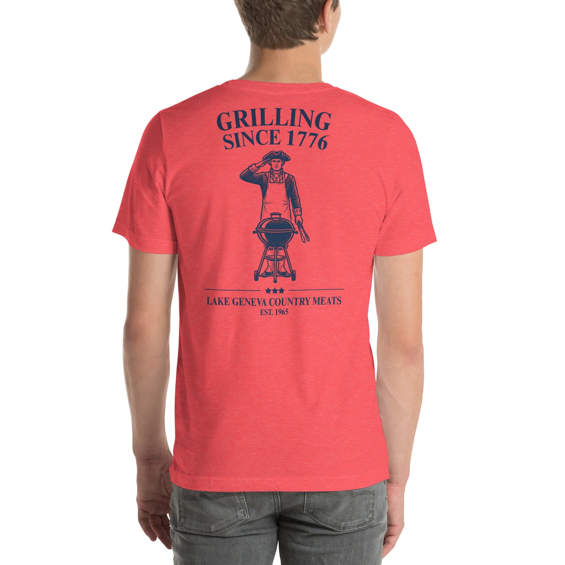 LGCM Grilling Since 1776 T-Shirt - Lake Geneva Country Meats