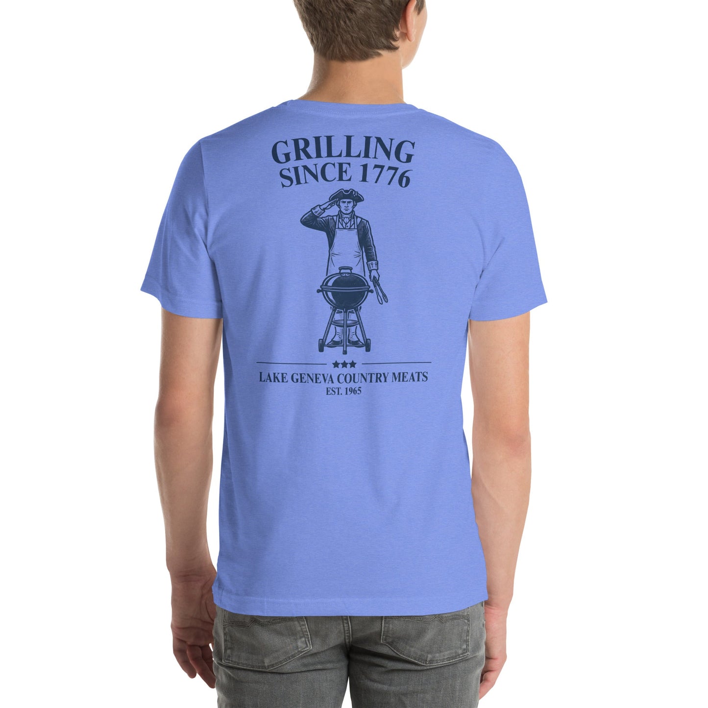 LGCM Grilling Since 1776 T-Shirt - Lake Geneva Country Meats