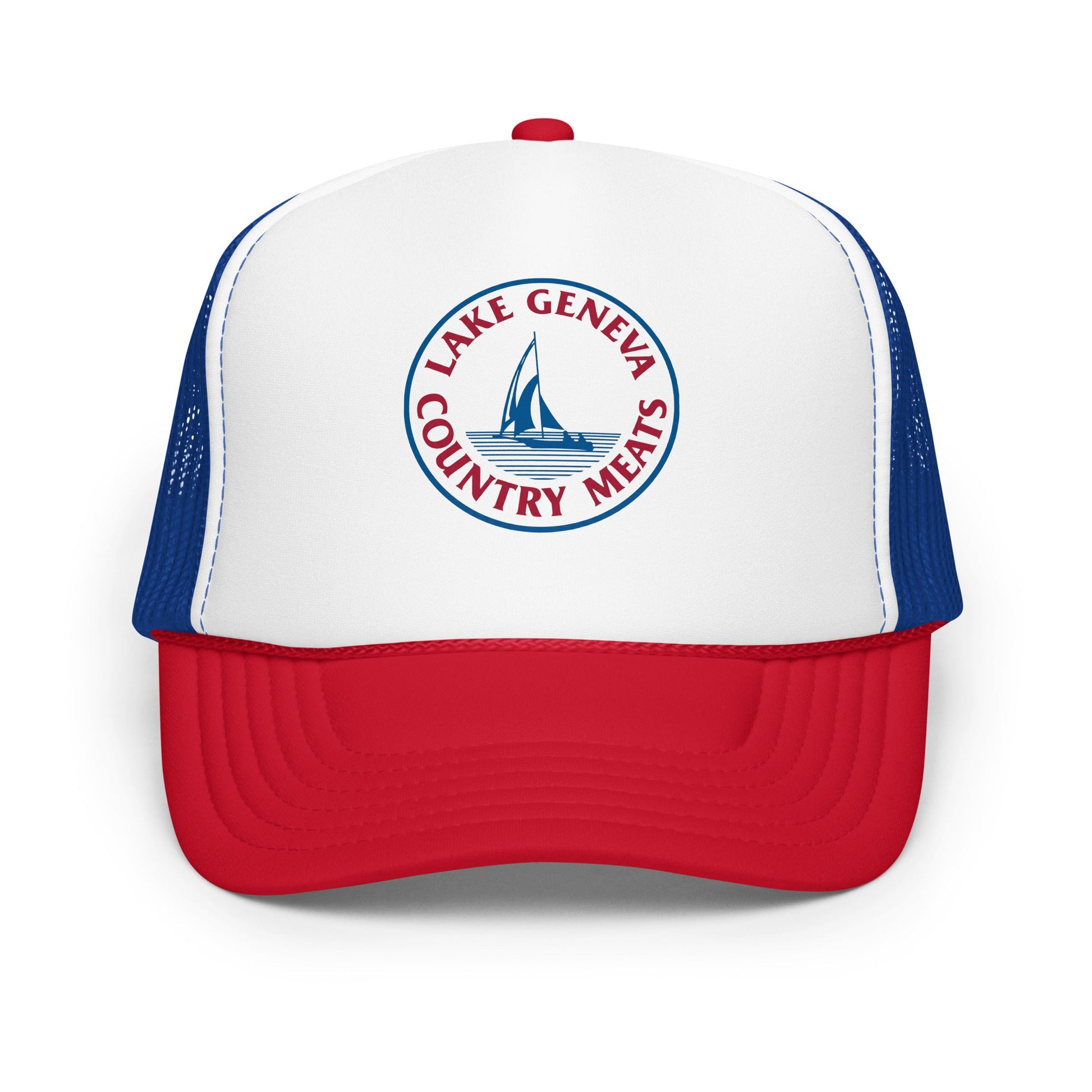 LGCM Throwback Logo Trucker Hat - Lake Geneva Country Meats