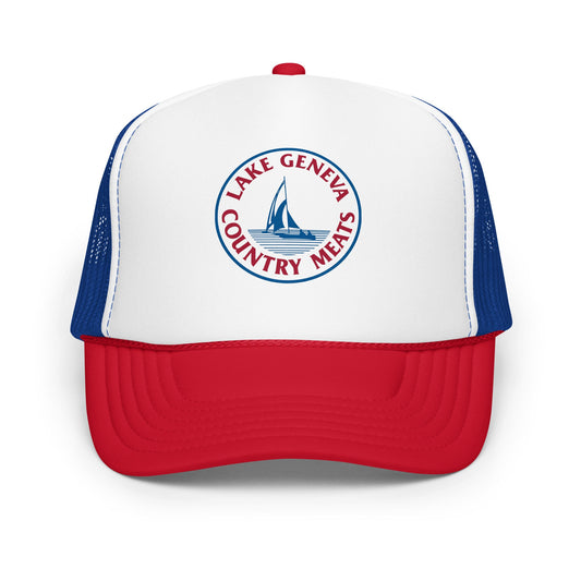 LGCM Throwback Logo Trucker Hat - Lake Geneva Country Meats