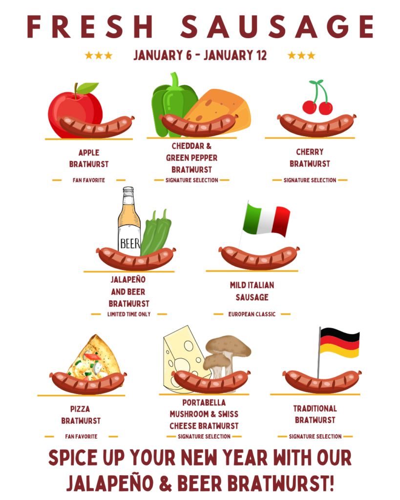 Weekly Sales at Lake Geneva Country Meats